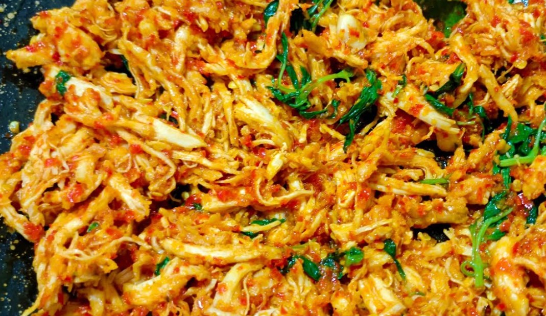 resep-ayam-suwir-kemangi